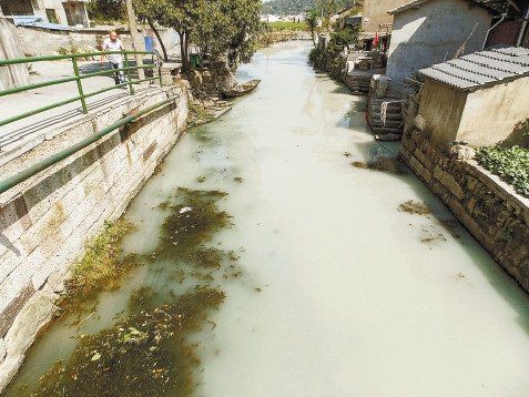 “牛奶河”事發(fā)紹興，為石料場違規(guī)排污所致
