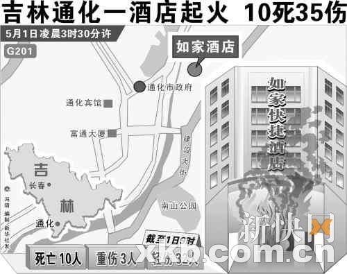 “5.1”吉林通化如家快捷酒店火災(zāi)