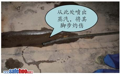 切斷閥門關(guān)閉不嚴導(dǎo)致蒸汽灼燙事故