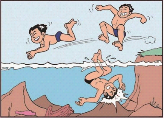 防溺水安全教育漫畫圖集 - gcsyxx102 - 莞城實驗小學(xué)一（2）班