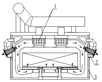 鋁扁錠推進(jìn)式加熱爐迎風(fēng)混合燃燒技術(shù)