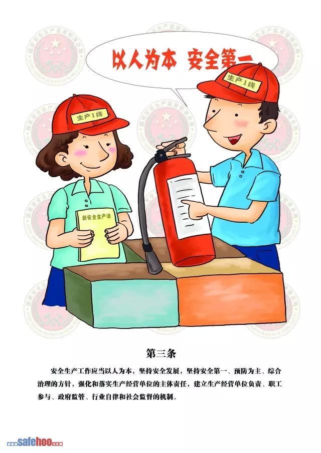 新中華人民共和國安全生產(chǎn)法第三條圖文版
