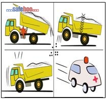 汽車油管崩裂，二人頭部受傷