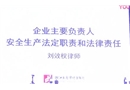 企業(yè)主要負(fù)責(zé)人安全生產(chǎn)法定職責(zé)和法律責(zé)任（1）