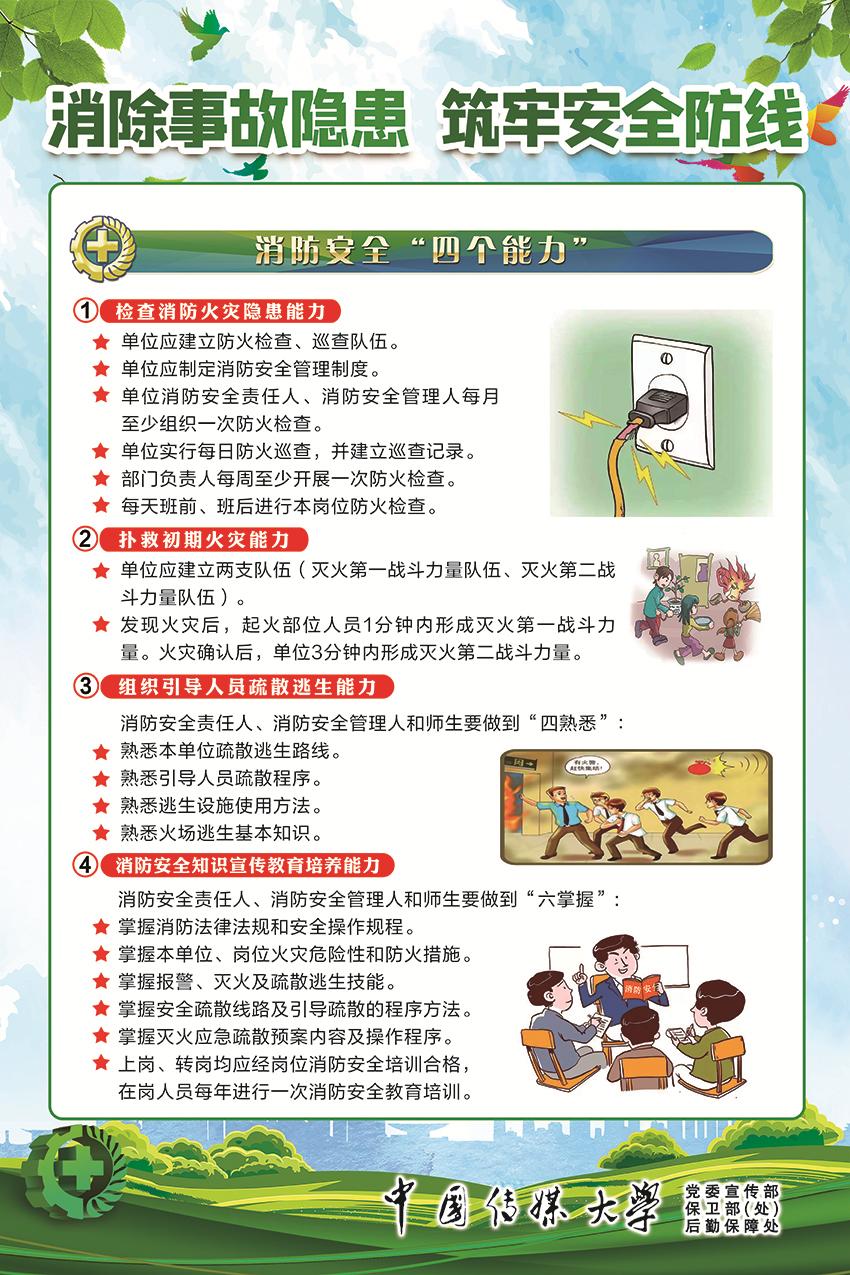 2020年傳媒大學(xué)安全生產(chǎn)月海報(bào)