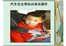 汽車安全帶使用知識培訓(xùn)