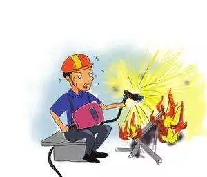 噴漆房?jī)?nèi)電焊作業(yè)起火