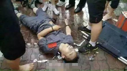 焊工擅自接通焊機(jī)電源，遭遇電擊