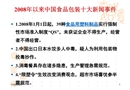 食品包裝、流通及其與食品安全的關(guān)系