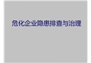 危化企業(yè)隱患排查與治理