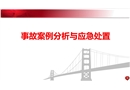 事故案例分析與應(yīng)急處置