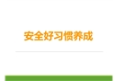 安全好習(xí)慣養(yǎng)成