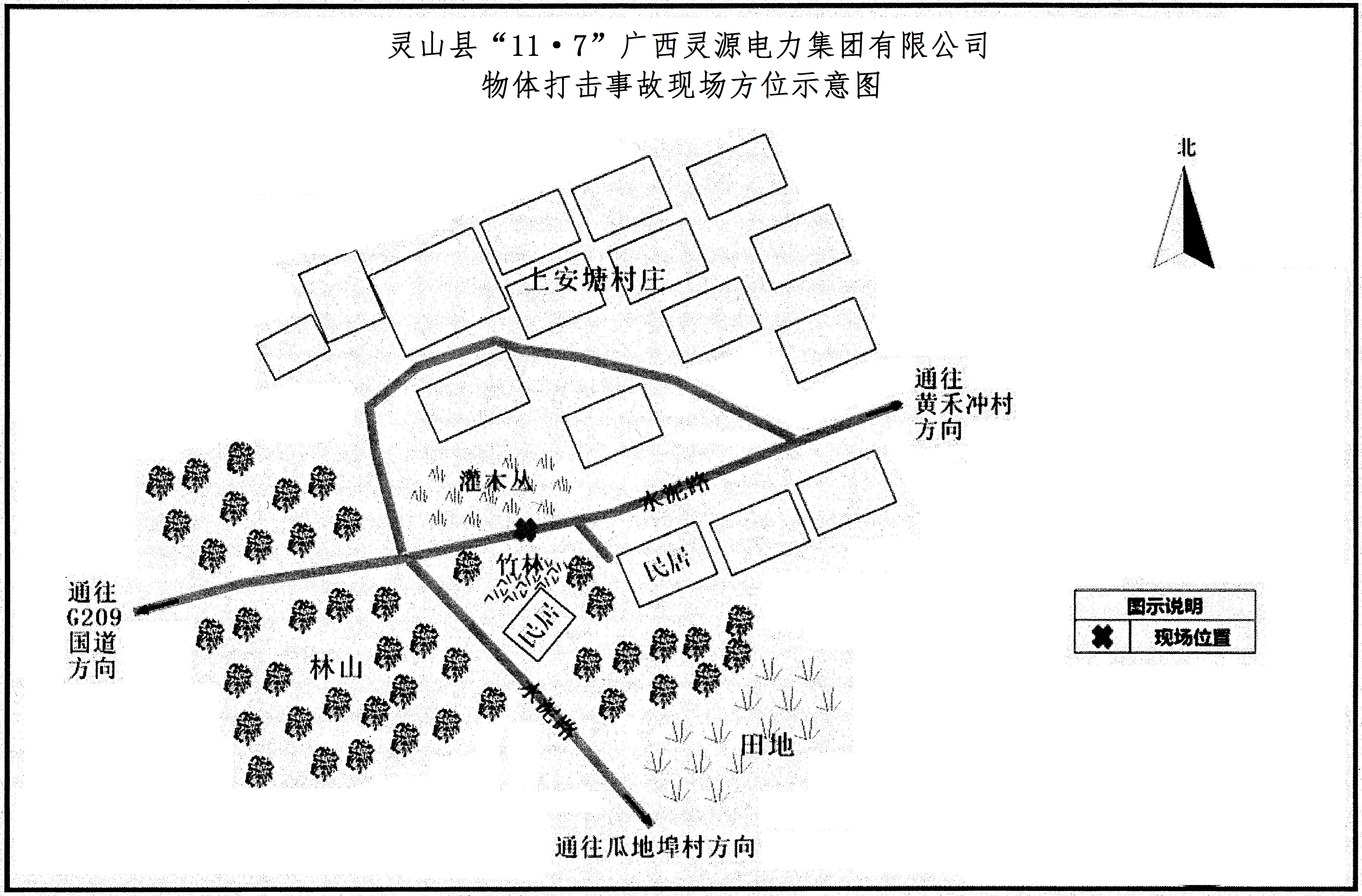 靈山縣“11·7”廣西靈源電力集團(tuán)有限公司物體打擊事故調(diào)查報(bào)告