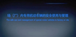 場（廠）內(nèi)專用機(jī)動(dòng)車輛的安全使用與管理