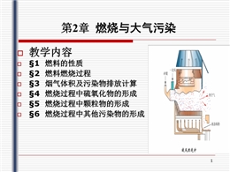 大氣污染控制工程——燃燒與大氣污染