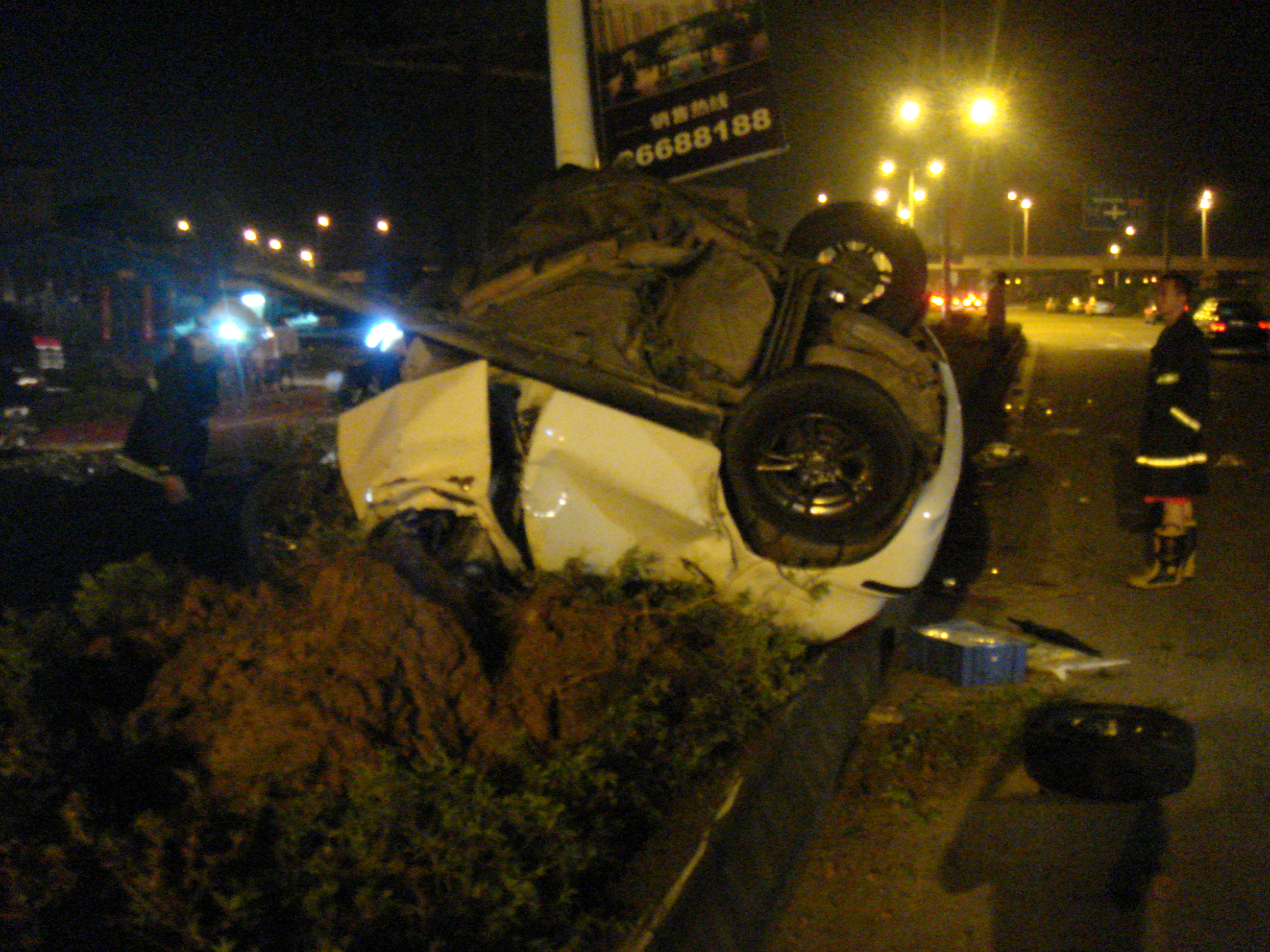 陳某醉酒駕駛小轎車單方肇事致兩人死亡的交通事故案例