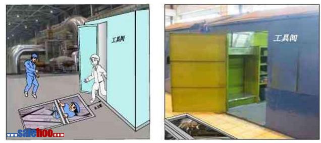 吊孔打開無(wú)圍欄 人員掉入險(xiǎn)喪命